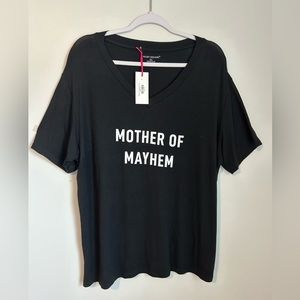 Mother of Mayhem Black T Shirt